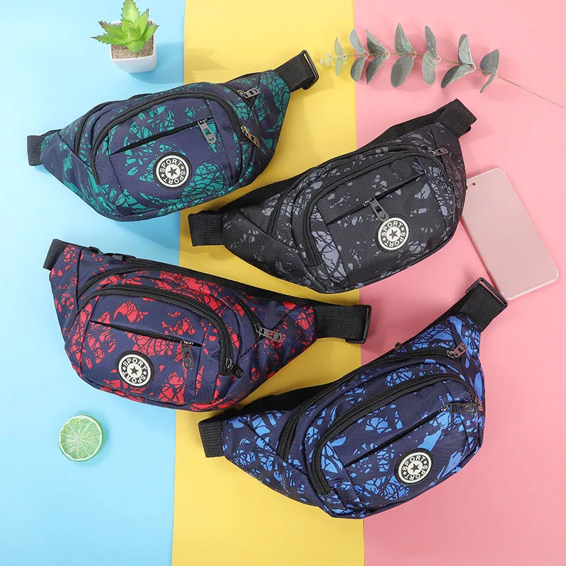 Забавные камуфляжные поясные сумки для женщин женские бедра вместительные