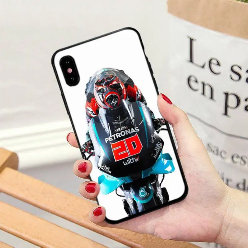 

ZFGHSHYQ Moto NO.20 Fabio Quartararo Phone Case For HUAWEI P10 10plus 20 30 30lite 40pro Mate10 20 30 Pro Honor 8X 20