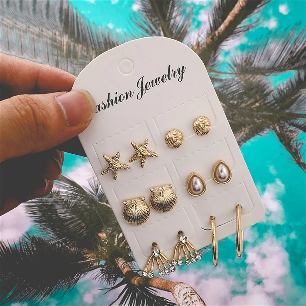 Модные элегантные серьги с большим искусственным жемчугом модные трендовые из