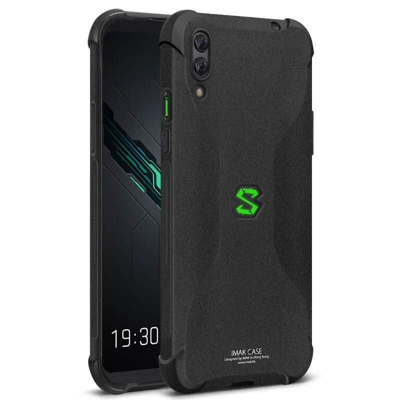 Imak ударопрочный чехол подушка безопасности из мягкого ТПУ для Blackshark 2 матовый Black