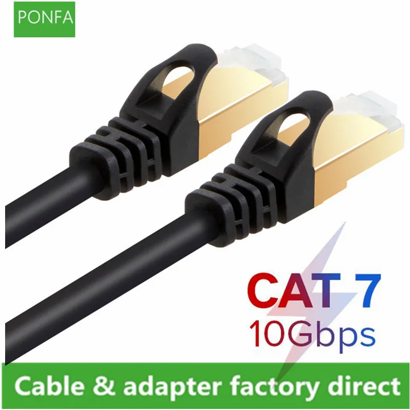 Ethernet-кабель UTP Cat6 STP Cat7 Lan-кабель RJ45 2 м 3 5 10 20 сетевой Соединительный кабель для ПК
