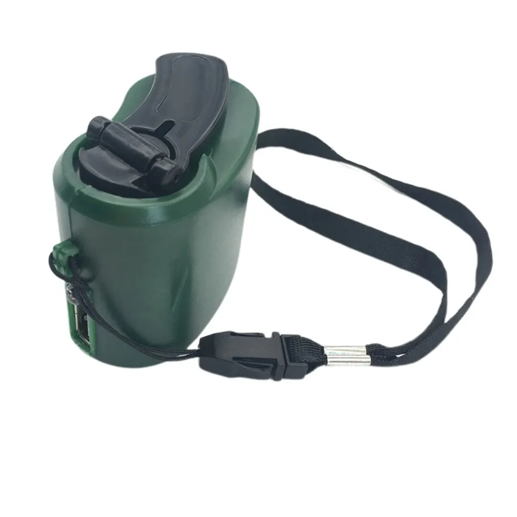 

Mobile Phone Emergency Power USB Hand Crank Charger Electric Generator Universal Mobile Charge Hand Dynamo Charging ONLENY