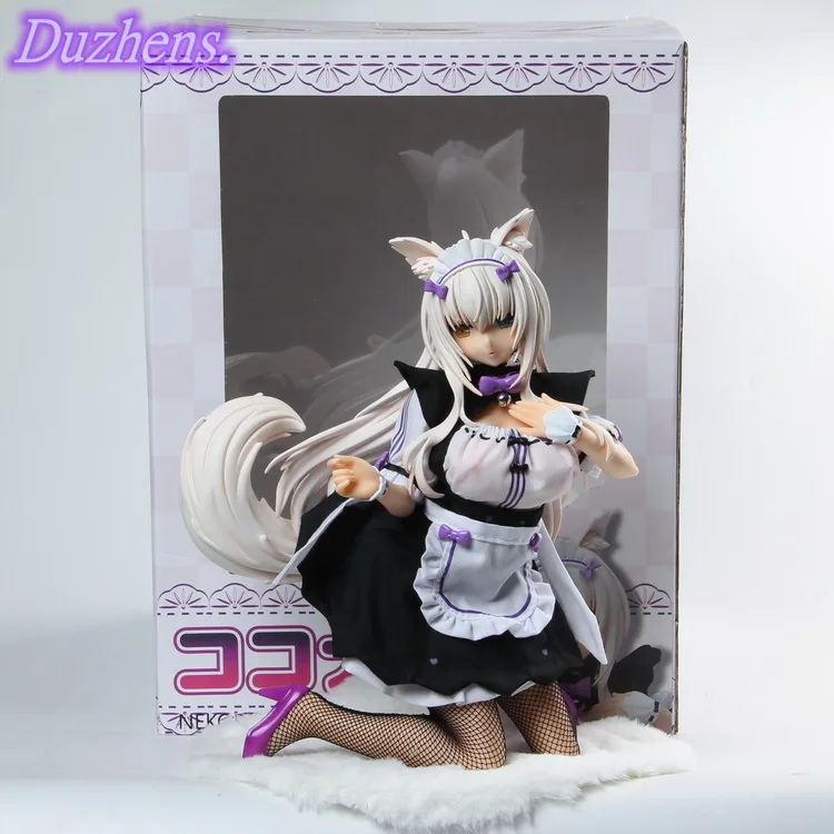 

Original Japanes Anime NEKOPARA Coconut 1/4 Sexy girls Anime PVC Action Figures toys Anime figure adult Model doll Gifts