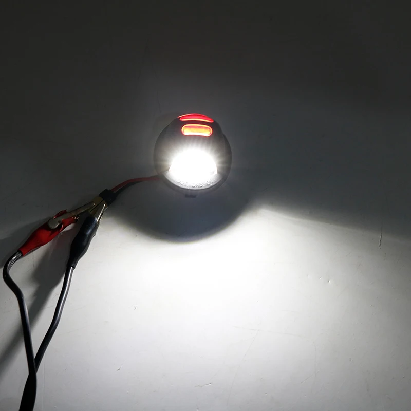 Яркий белый + красный светодиодный неоновый светильник номерного знака для Ford F150