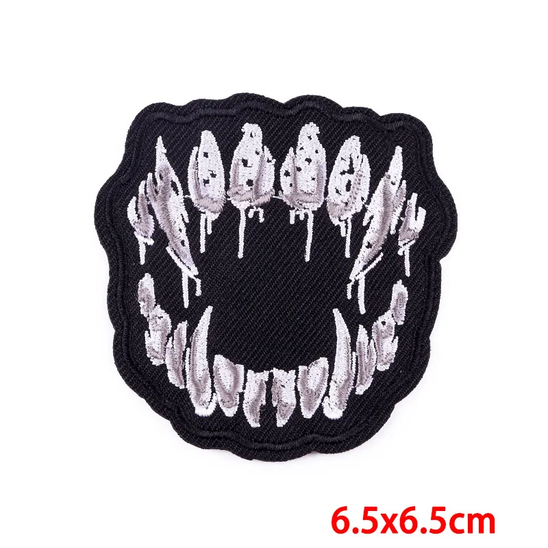 Нашивки FierceTiger для одежды наклейки вышитые нашивки термоклейкие на одежду значок