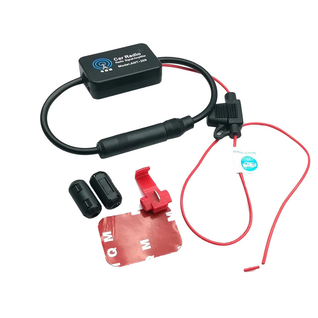 Универсальный автомобильный Радио FM антенна сигналы усилитель радио |
