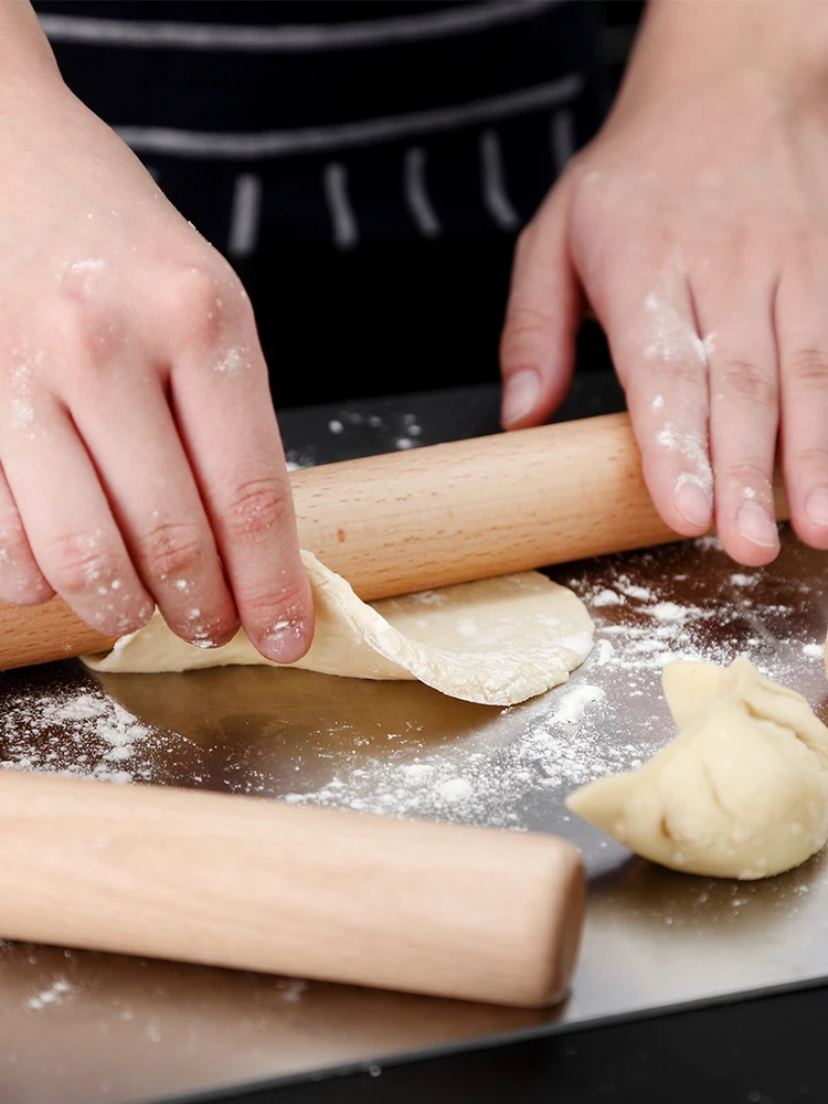 Твердое дерево роликовый штифт большое небольшое количество теста торта