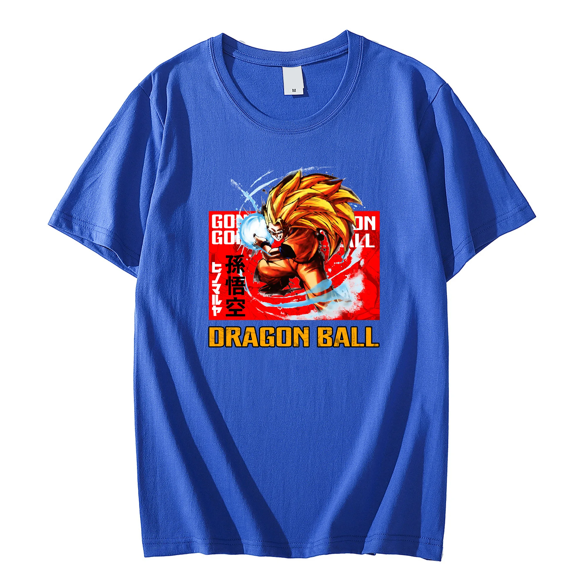 Футболка Мужская/женская с рукавом Драконий жемчуг Модная хлопковая рубашка