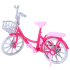 Разноцветные аксессуары для кукол, розовый пластиковый спортивная игрушка для игр на открытом воздухе для велосипеда, для кукольного домика, Набор детских игрушек