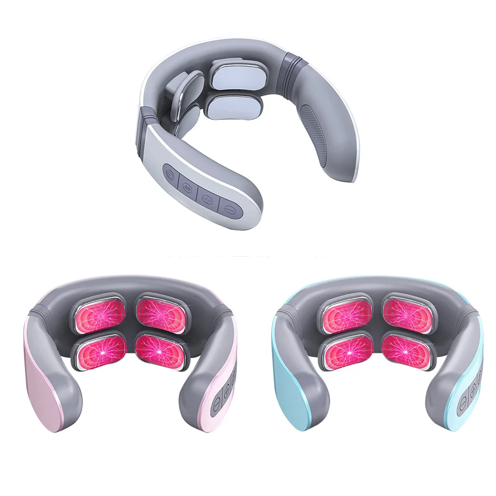 

Shoulder Neck Massager Wireless USB Electric Cervical Massager Fatigue Pain Relief Magnetic Therapy Pain Relief Tool