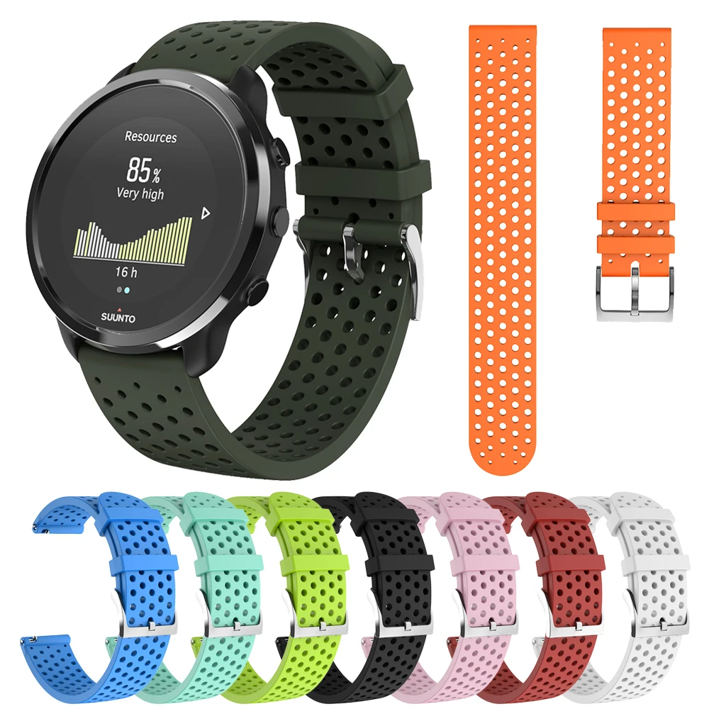 

Ремешок силиконовый для смарт-часов SUUNTO 3, 20 мм