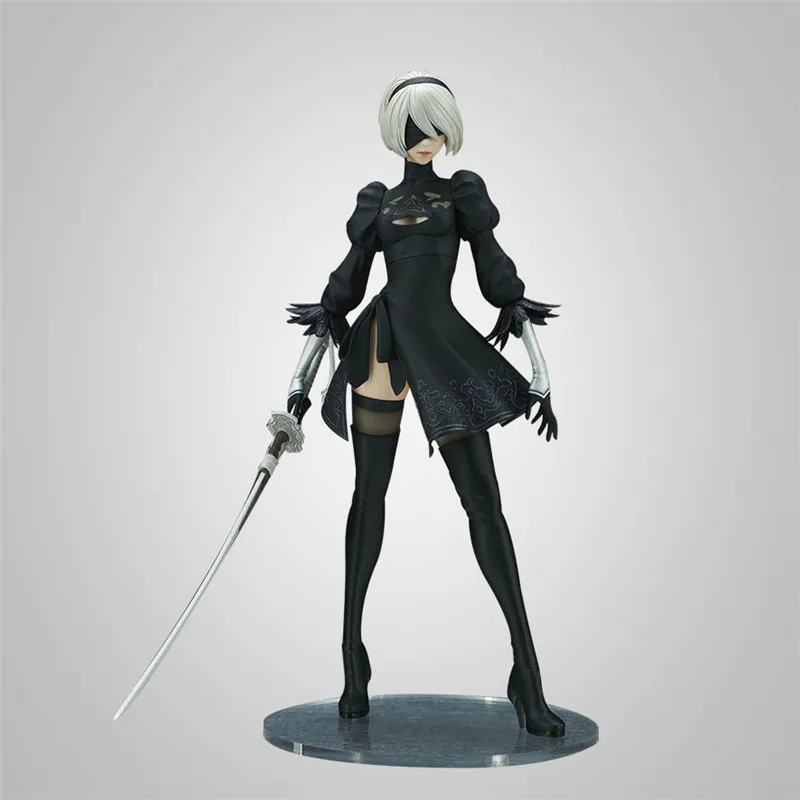 

Pre Sale Nier:automata Anime Figure Yorha Type A No.2 Action Toy Figure 28Cm Dual Version Model Toy Periphery Models Gifts 2021