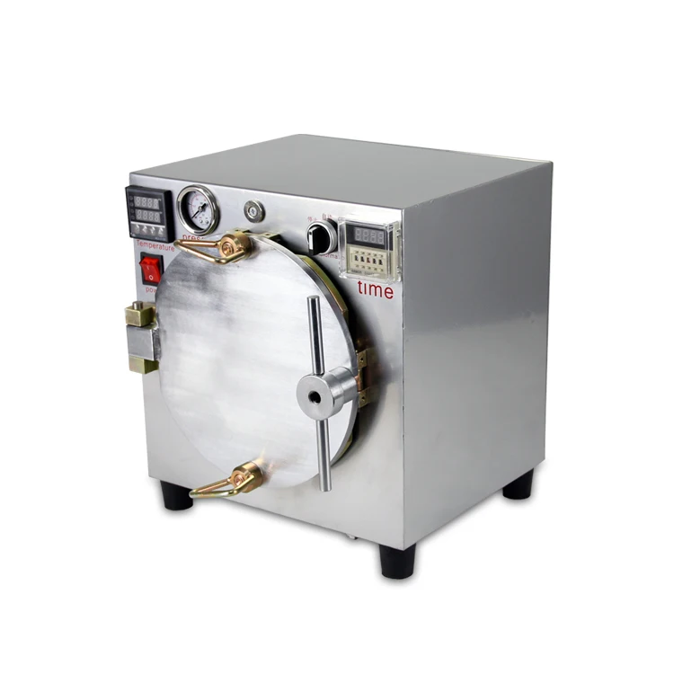 

Mini High Pressure Autoclave OCA Adhesive Sticker LCD Bubble Remove Machine