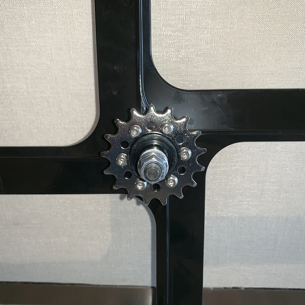 700C велосипедный Трековый велосипед 4 спицы Fixie Mag трехколесный комплект из