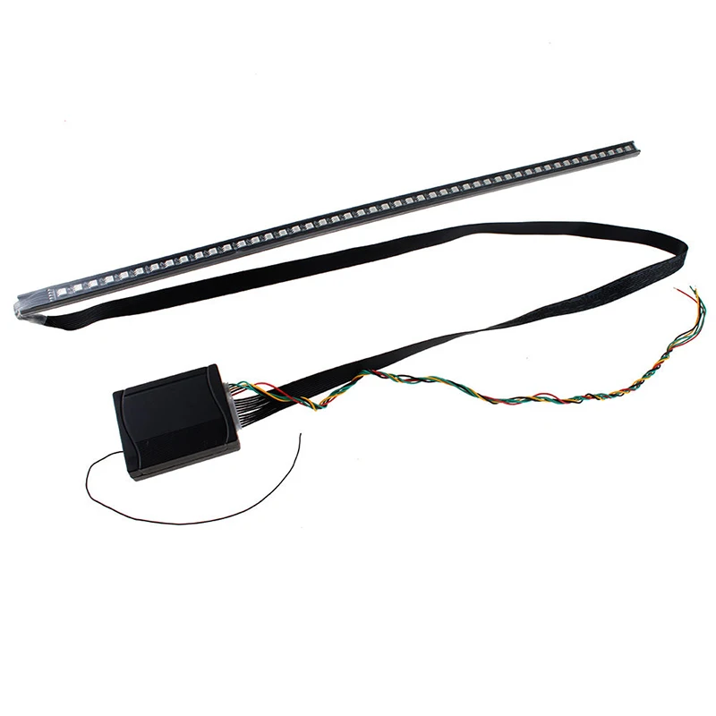 22 &quot7 цветов DC 12 В 48 светодиодный RGB сканер Flash Car SUV мотоцикл стробоскоп Knight Rider Kit