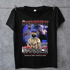 Футболка Nipsey Hussle crenшоу фанаты хасли унисекс модные футболки летние прямые из 100%