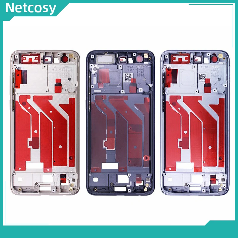 Средняя средняя рамка Корпус с боковыми клавишами Замена для Huawei Honor 9 полный