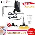 10000 мАч Сплит солнечный светильник, люстра, ИК-пульт, наружная Солнечная настенная лампа с линией, солнечный светильник, аварийный фонарь для сада