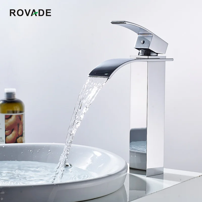 Смеситель для раковины ROVADE хромированный с одной ручкой