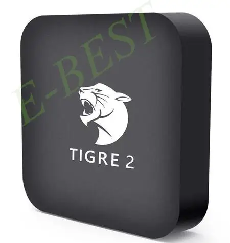 TIGER2 Tigre2 tv box H tv 6 коробка HTV 5 ip tv H. tv 6 Бразильский Португальский ТВ Интернет потоковое видео устройство Live HD Filmes по требованию ТВ - Цвет: TIGER2