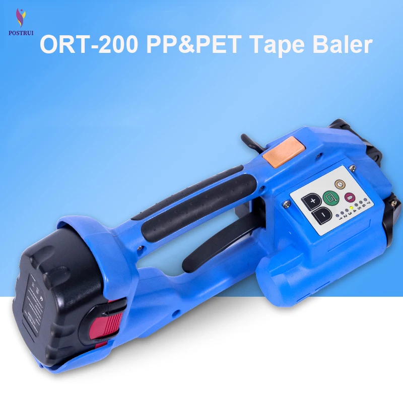 Strapping Machine ORT-200 Battery Powered Electric Pet Strap Packing Tool Plastic | Инструменты