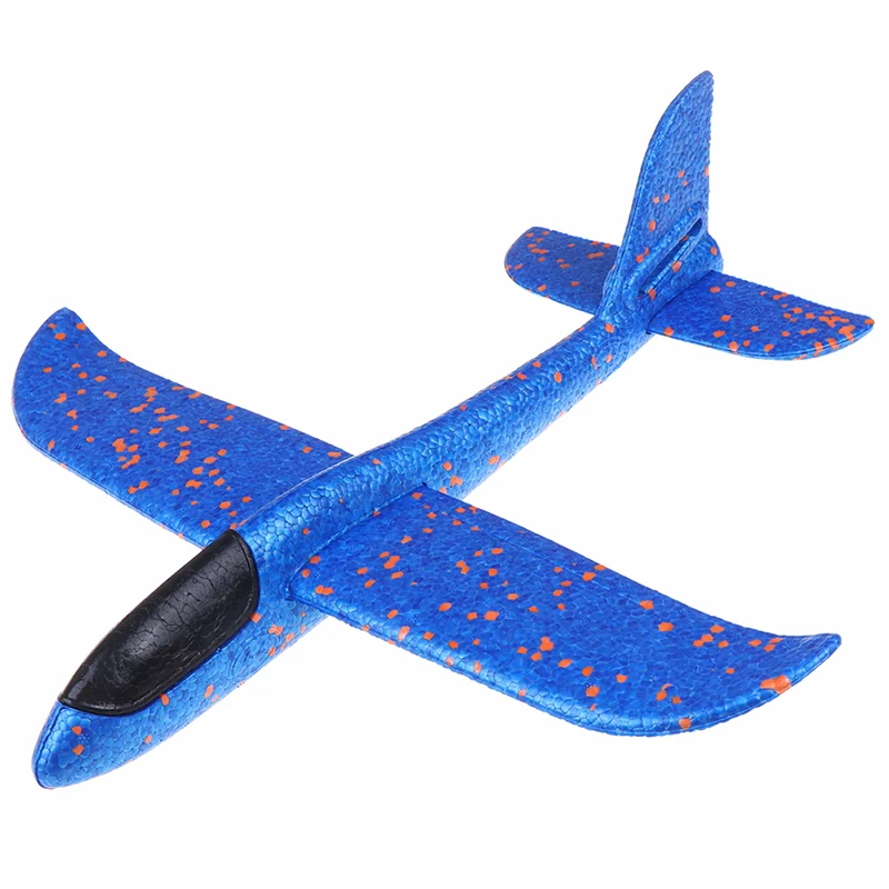 37CM EPP Foam Hand Throw Airplane Outdoor Launch Glider Plane Kids Gift Toy 4 Colors | Игрушки и хобби