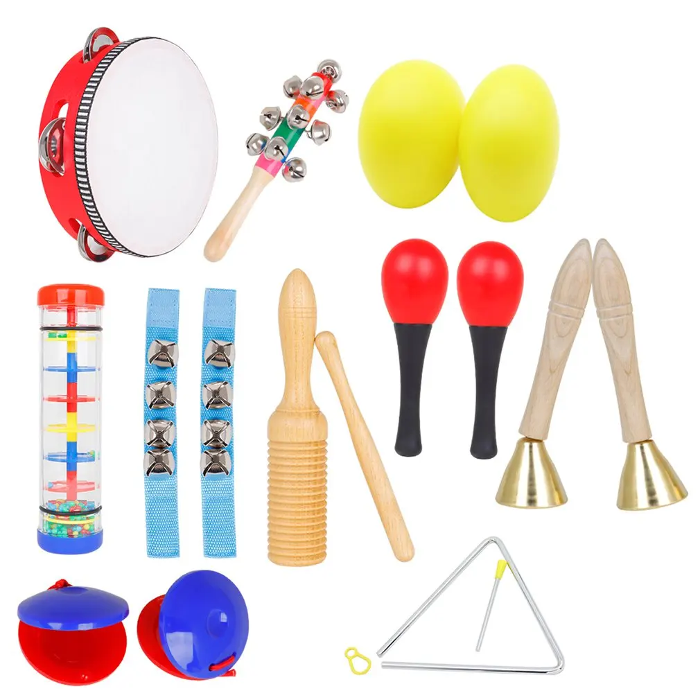 

Early Education Enlightenment Instrument Music Percussion Toy Set For Kids Musical Toys Kit 10PCS
