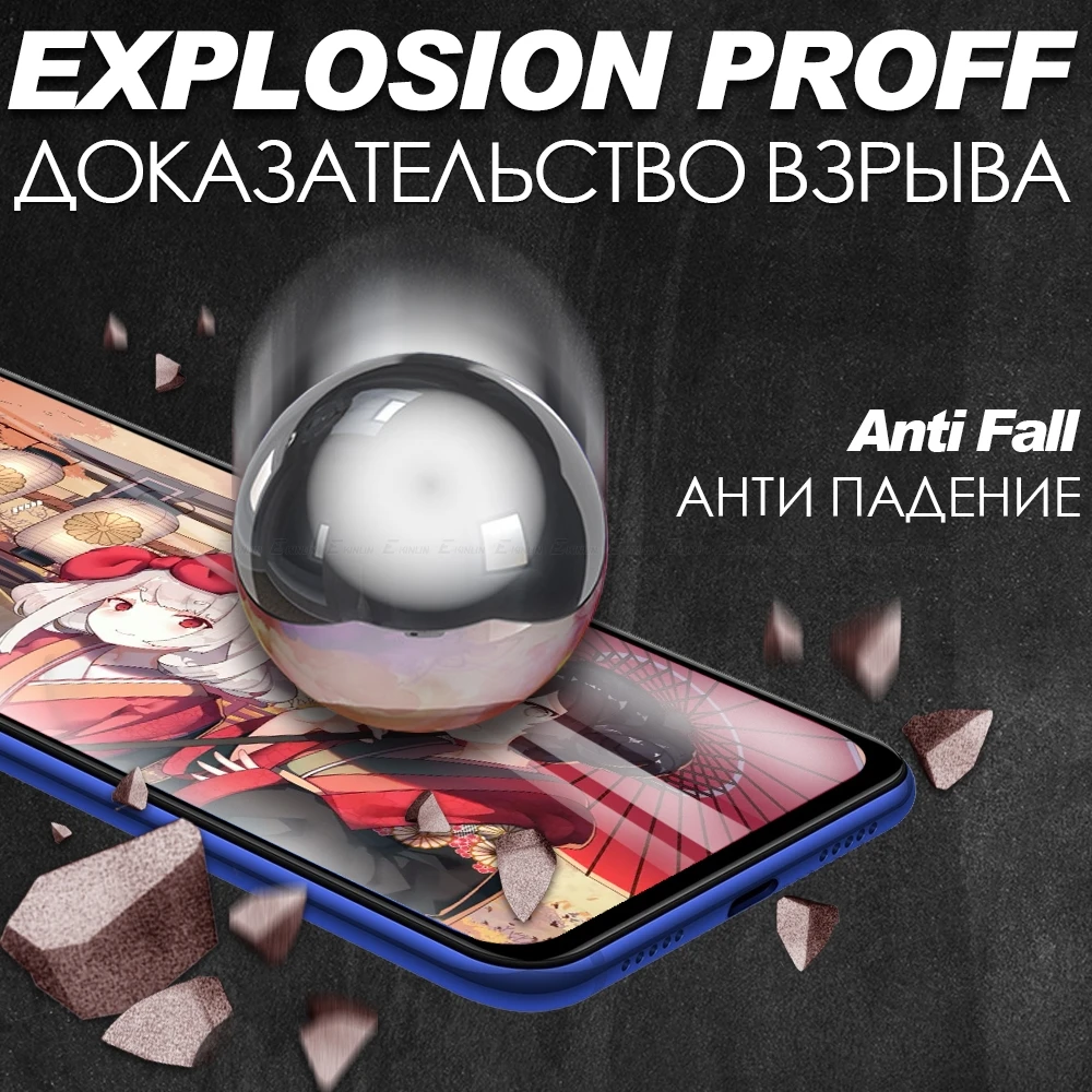 9D полное покрытие Закаленное стекло Защитная пленка для экрана Huawei Honor 9A 9C 9S 9X Lite