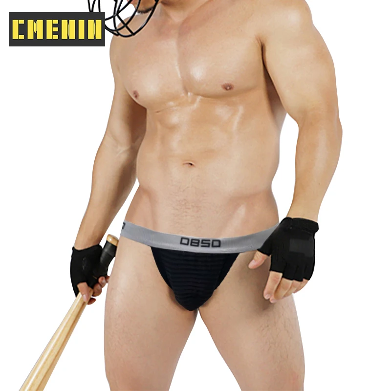 

New Cotton Underpants Gay Men Sexy Man's Underwear Thong Men Jockstrap Low waist Mens Thongs And G strings String bikini men