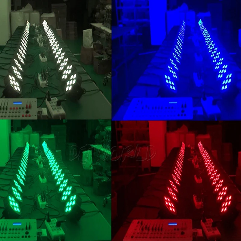 4 ./, LED, ,  Par 7x18  RGBWA + UV 6IN1,  DMX512,  ,  ,   - DJ,