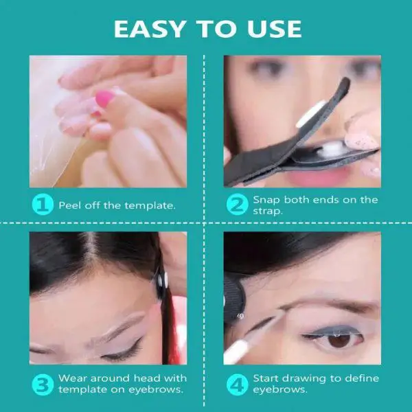 

New Fashion13Pcs Hot DIY Eyebrow Shaper Template Eyebrow Grooming Shaping Stencil Kit Brow Stencils Card Makeup Tool Beauty
