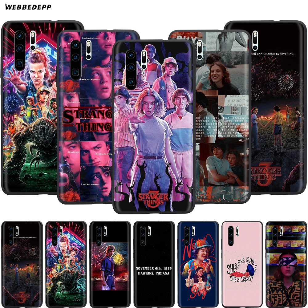 Webbedepp чехол очень странные дела для Huawei Mate 10 20 30 Nova 2i 2 3 3i 4 5i Y5 Y6 Y7 Y9 Pro Lite Prime|Бамперы|