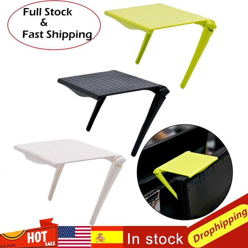 1/2/4 шт. офисный стеллаж для хранения Клип Компьютер Экран стол аксессуары