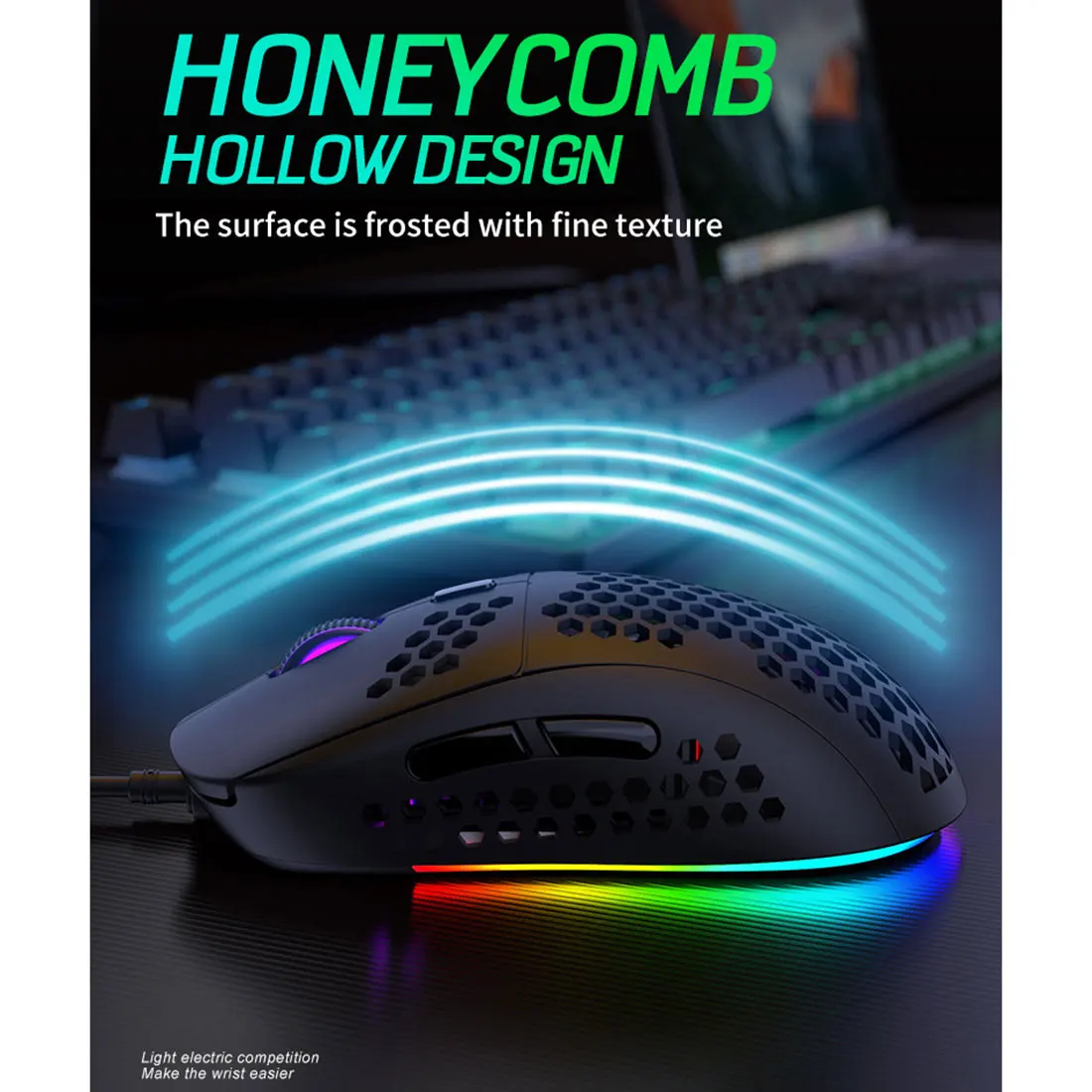 

New 60% 62Keys RGB Chroma Wired Mechanical Gaming Keyboard Set with Mouse Combo for Ipad/Laptop - (Red Switch)