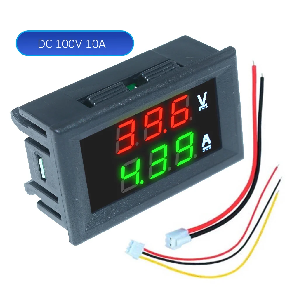 

Цифровой вольтметр амперметр Aideepen DC 0-100В