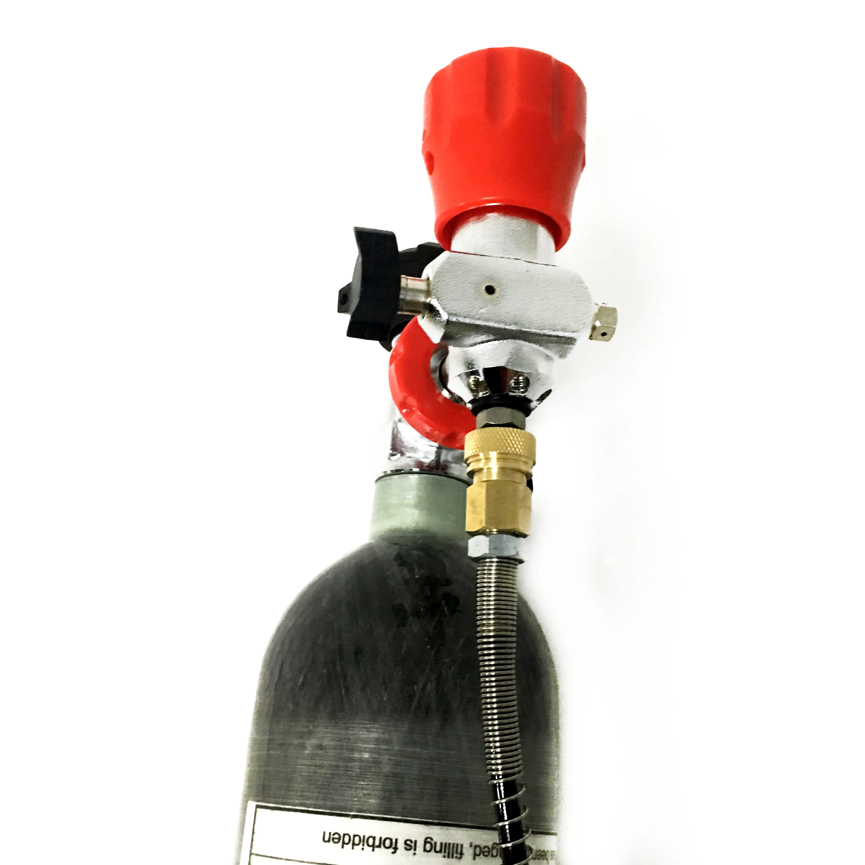 AC102301 2L Carbon Fiber Tank Pcp Condor Valve Pcp Filling Station For Paintball Tank 4500Psi Compressed Airgun For Hunting