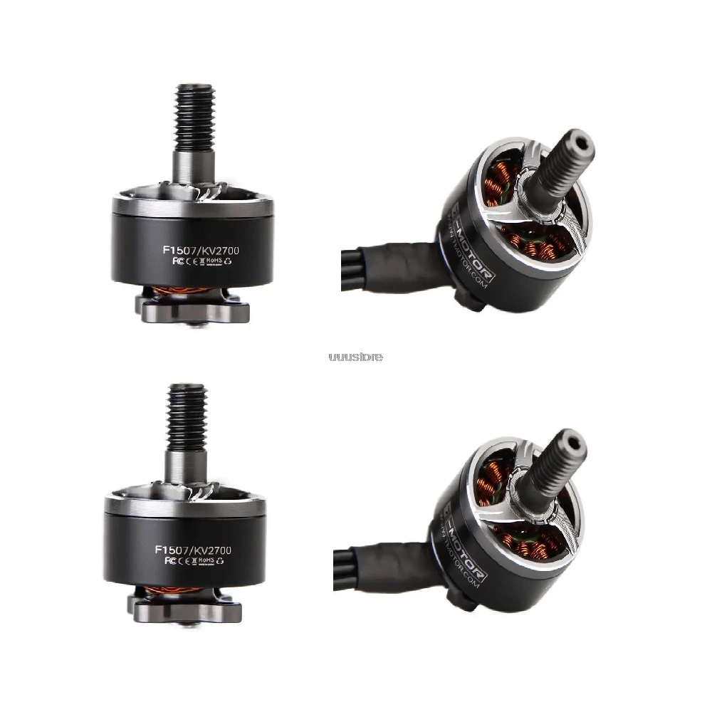 T Motor F1507 1507 2700KV 3 6S / 3800KV 4S бесщеточный двигатель для радиоуправляемого дрона Cinewhoop