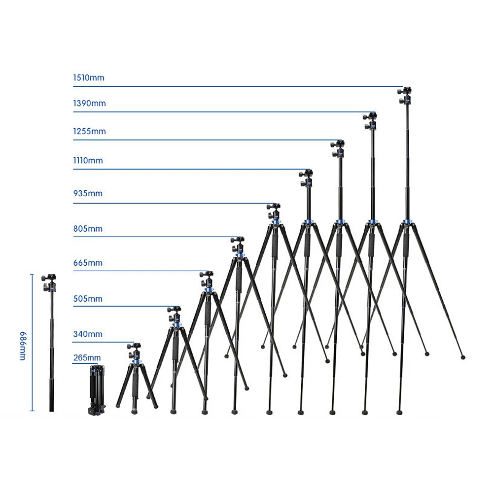 Штативы DHL Benro IS05 регулируемый саморегулирующийся штатив светильник SLR-камеры