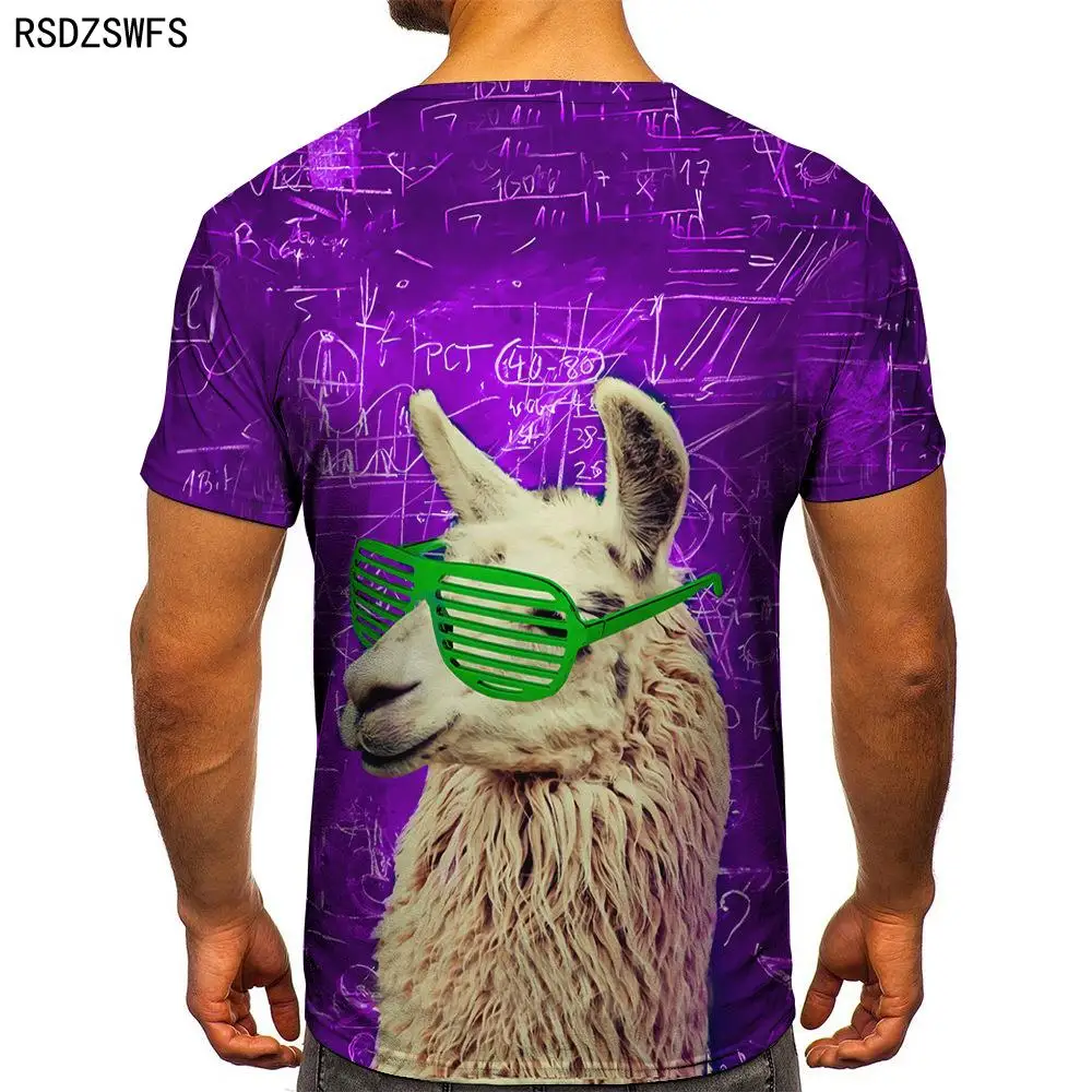 Новинка лета 2021 футболка Shofar для мужчин с 3D принтом носорогов долларов США модная