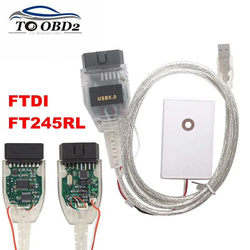 Новейший инструмент для диагностики автомобиля VAG TACHO USB 5 0 Версия OBD2 FTDI FT245RL Vag Tacho