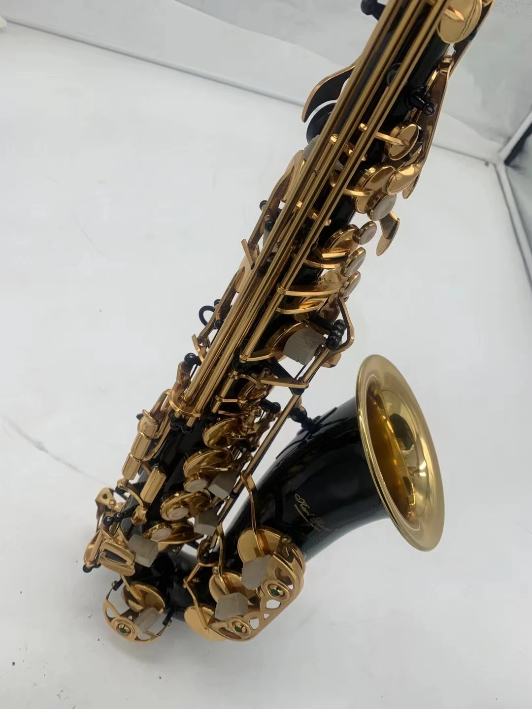 Альт-саксофон JK Eb Новое поступление латунный золотой крашеный инструмент