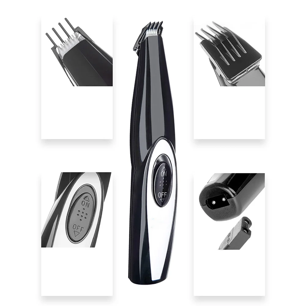 2.0 Version Pet Feet Trimmer Dog Hair Grooming Local Shaver USB Rechargeable Cat Clipper Machine For The Ears Eyes Foot Seam | Дом и сад