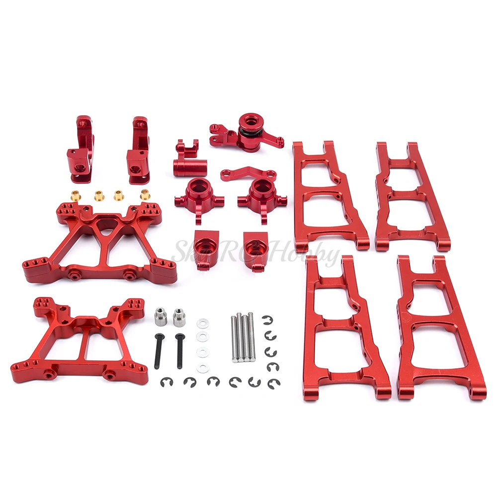 1 комплект алюминиевый сплав металлические детали для шасси набор TRX Traxxas SLASH 4x4 1/10