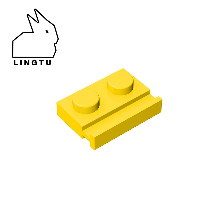 LINGTU строительный блок для бренда Fro Lego 32028 1x2 пластин Развивающие детские
