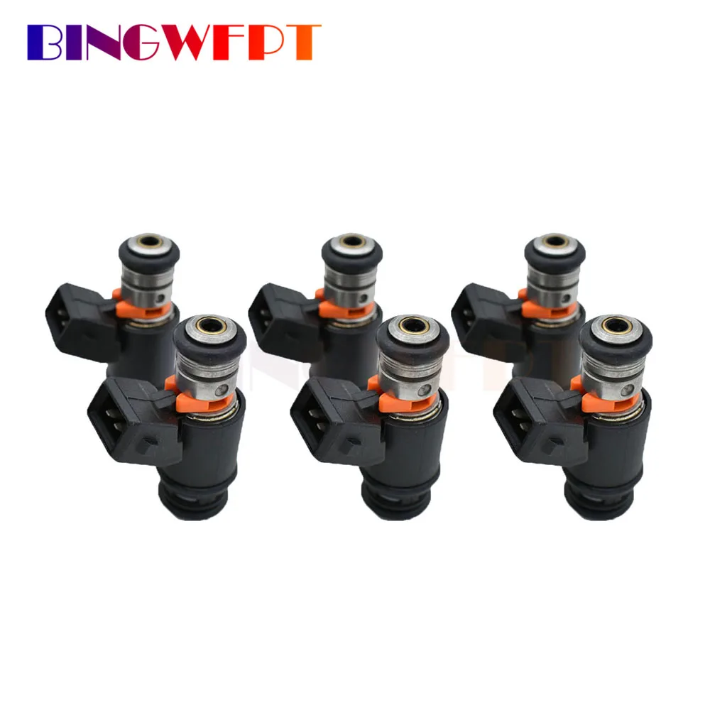 Топливный инжектор для Golf &amp Jetta 99-02 EuroVAN 97 99-00 VW JETTA 021906031D FJ573 M739 4J1612 IWP-022 IWP022 6 шт./лот