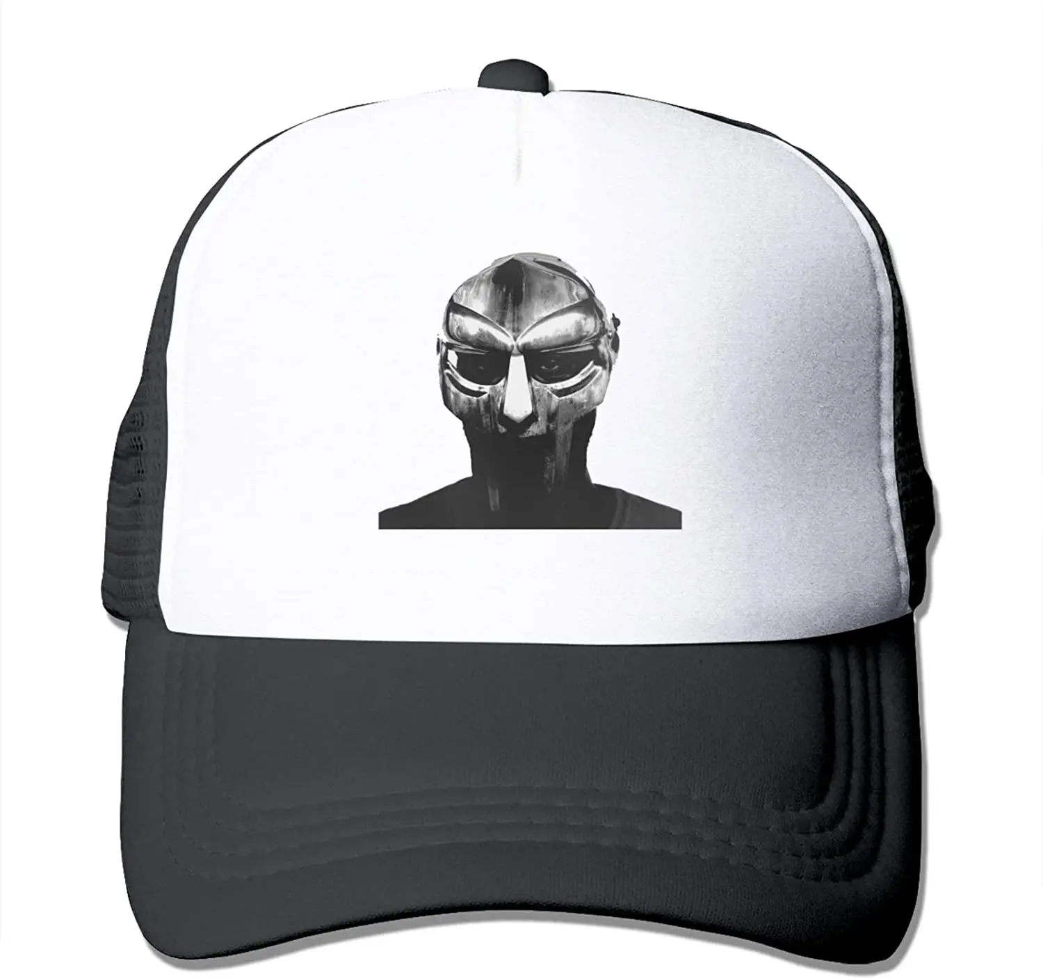 

Madvi-llian-Madvillainy Baseball Cap Mesh Back Snapback Trucker Hat For Men/Women Black