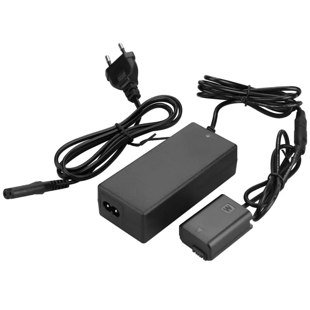 AC Питание адаптер для Sony NP-FW50 манекен Батарея Альфа A6500 A6400 A6300 A7 A7II A7RII A7SII A7S A7S2 A7R A7R2