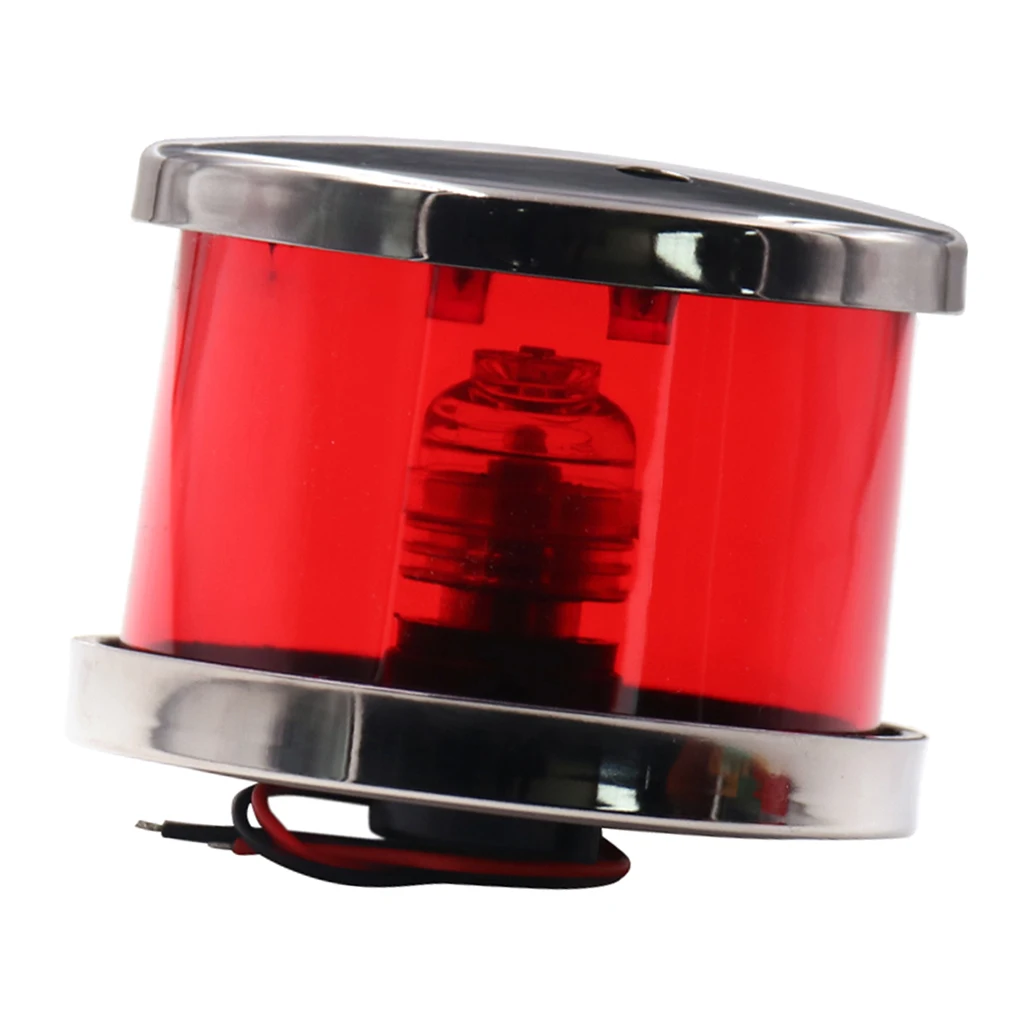 

Boat 12V Navigation Light Starboard Port Practical Super Bright Bow Lamp