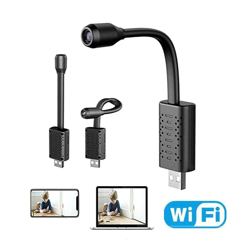 U21 HD Smart экшн камера с Wi Fi подключением USB Камера в режиме реального времени видеонаблюдения IP AI человека