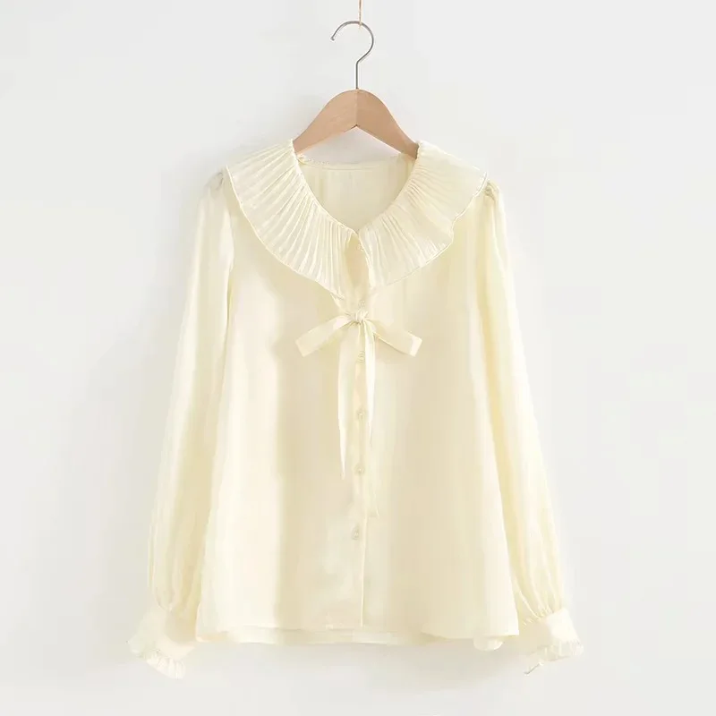 Женская одежда KYQIAO осенняя для девушек из леса в японском стиле с отложным